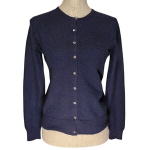 Lord & Taylor 100% Cashmere Cardigan Fitted Sweater - Women's Size S